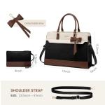 Stylish Leather Laptop Tote for Women