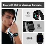 Stylish Waterproof Smart Watch with Fitness Tracker