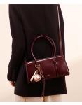 Stylish Brown Multi-Pocket Shoulder Bag