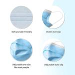 Luxury 3-Ply Disposable Face Masks – 50 Pack