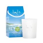 Inis Ocean-Fresh Scented Candle in Frosted Glass