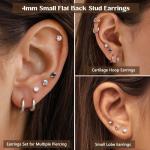 Stylish Hypoallergenic Surgical Steel Earrings for All