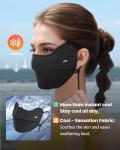 BENEUNDER UV Face Cover with Eye Protection UPF50+