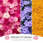 Fresh Cut Roses Scented Candle - 7oz Luxury Gift