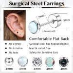 Stylish Hypoallergenic Surgical Steel Earrings for All