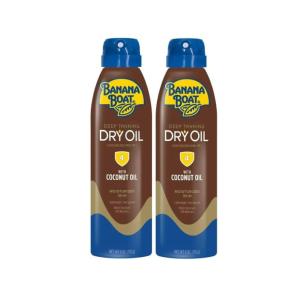 Clear Deep Tanning Oil Spray - 2 Pack