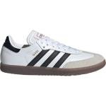 Adidas Samba Indoor Shoes, White/Black/Red, Size 7.5