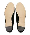 Velvet Embroidered Loafer Flats for Women