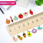 Mckanti 150-Piece Silver & Gold Charm Set