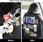 Car Organizer Mats with Tablet Holder - 2PCS