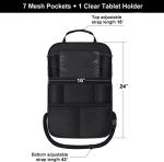 Car Organizer Mats with Tablet Holder - 2PCS