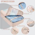 8 Packing Cubes for Stylish Travel - Dutch Cream