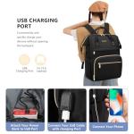 Stylish Waterproof Laptop Backpack for Work and Travel