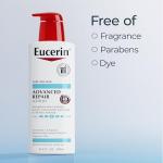 Eucerin Advanced Repair Lotion 16.9 oz Duo