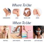 Luxury Body Wax Strips with Shea Butter, 40ct