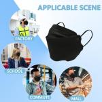 Luesay Black KN95 Masks - 20 Pack