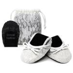 Silky Toes Foldable Ballet Flats for Women