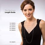Gold-Tone Heart Pendant Necklace for Women