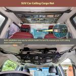 Car Ceiling Cargo Net Pocket for Travel