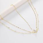 Gold Rhinestone Head Chain for Brides and Festivals