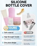 Silicone Bottle Covers for Travel and Beach Trips