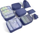 Luxury Packing Cube Set with Shoe and Toiletry Bags