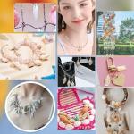 120pcs Shell Charms for Beach Jewelry Making