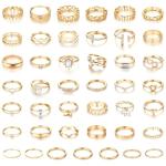 Chic Gold Knuckle Rings Set for Women