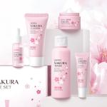 Sakura Skin Care Set: Cleanser, Toner, Serum
