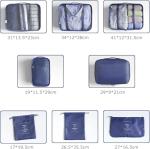 Luxury Packing Cube Set with Shoe and Toiletry Bags