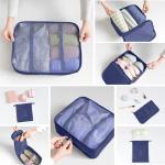 Luxury Packing Cube Set with Shoe and Toiletry Bags