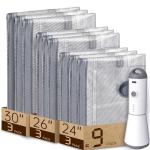 Travel Vacuum Bags with Rechargeable Pump - 9 Pack