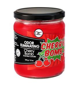 Cherry Bomb Odor Eliminating Luxury Candle, 12 Oz