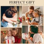 Elegant 14k Gold Plated Choker Necklace with Gemstones