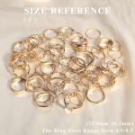 Chic Gold Knuckle Rings Set for Women