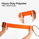 BILIONE Adjustable Bungee Luggage Straps - 2 Pack