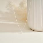 Personalized Silver Initial Necklace for Women