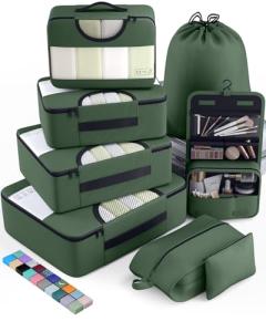 Veken 8-Piece Packing Cubes Travel Organizer Set