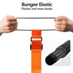 BILIONE Adjustable Bungee Luggage Straps - 2 Pack
