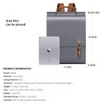 Stylish Grey Leather Backpack Purse for Women