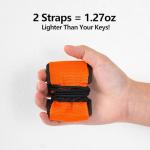 BILIONE Adjustable Bungee Luggage Straps - 2 Pack