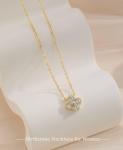 Dainty 14K Gold Four Leaf Clover Necklace