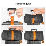 BILIONE Adjustable Bungee Luggage Straps - 2 Pack