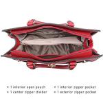 Dasein Women's Stylish Handbag with Matching Wallet