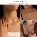 Dainty 14K Gold Four Leaf Clover Necklace