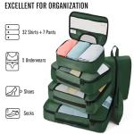 Veken 8-Piece Packing Cubes Travel Organizer Set