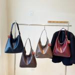 Chic Cherry Leather Vegan Hobo Bag for Women