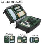 Veken 8-Piece Packing Cubes Travel Organizer Set