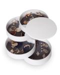 Elegance Jewelry Organizer with Rotating Travel Tray