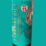 Natural SPF 15 Tanning Oil for Glowing Skin